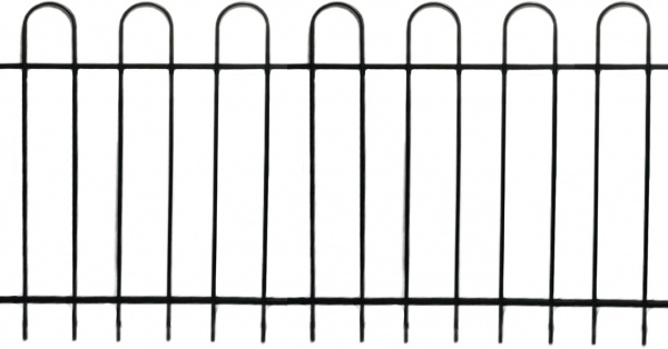 Огорожа Зручна 2000х35х1100 мм графітовий мат