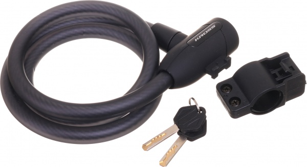 Замок велосипедний Kross T4CZP000244 Cable lock KZK 300S 15*1200mm W/Key