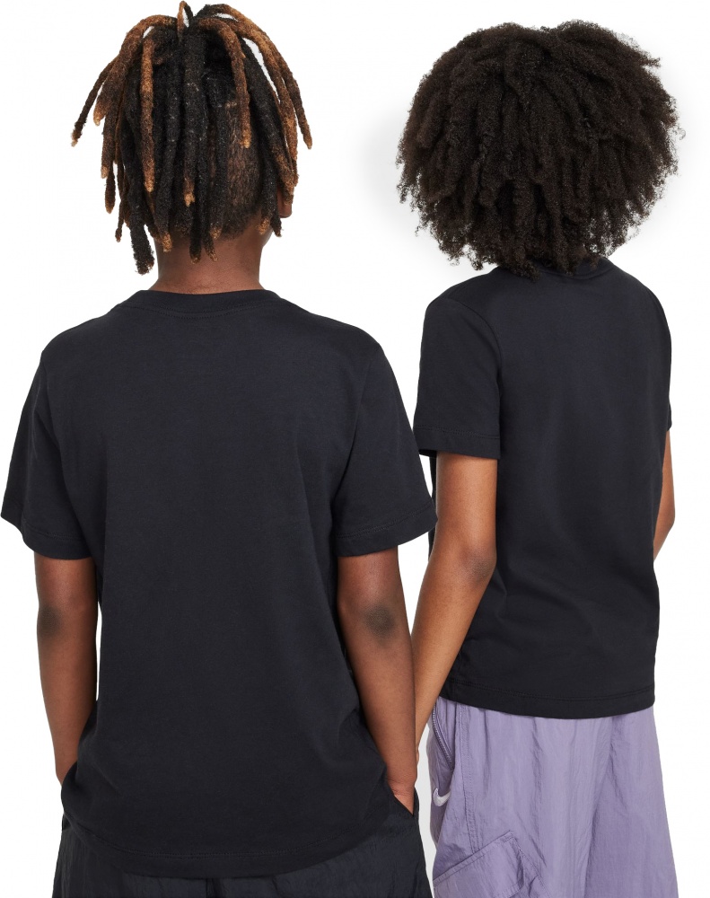 Футболка Nike K NSTEE EMB FUTURA LBR FZ5177-010 р.L чорний