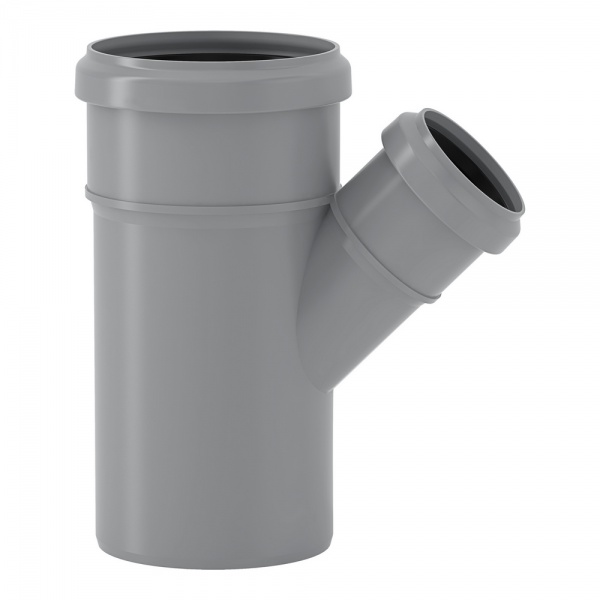 Трійник редукційний Valsir Ø110/75 HTEA 45° (VS0510037)