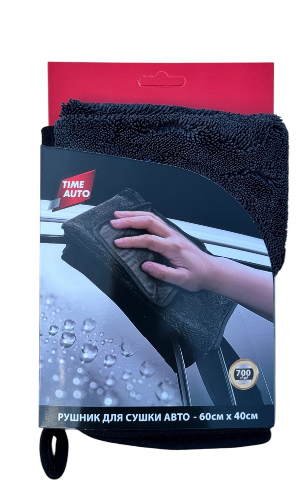 Полотенце для сушки авто 60х40 см TIMEAUTO 1 шт.
