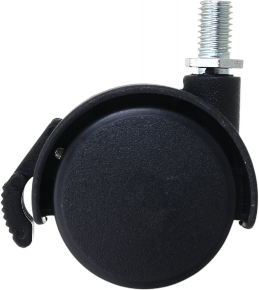 Ролик мебельный d38 мм с штифтом М8 и тормозом EP-D241203