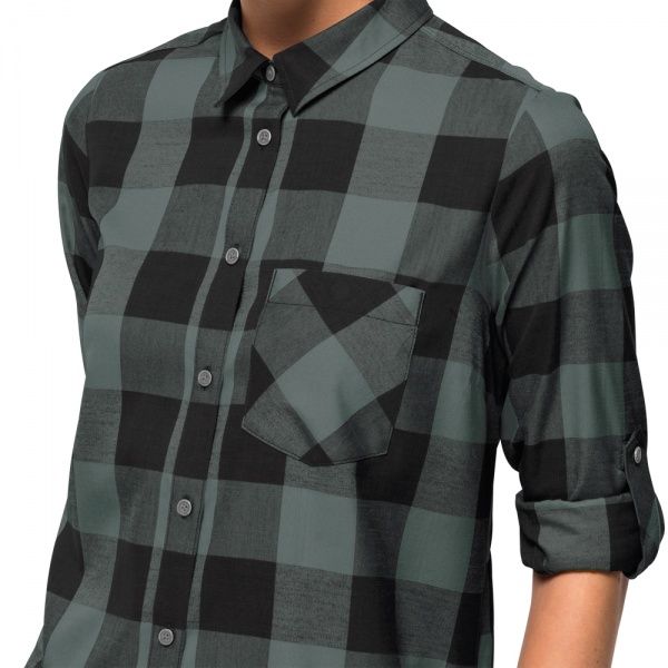 Сорочка Jack Wolfskin HOLMSTAD SHIRT 1402722-7642 р. M зелений