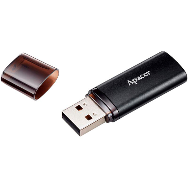Флеш-пам'ять USB Apacer AH23B 16 ГБ USB 2.0 black (AP16GAH23BB-1) 