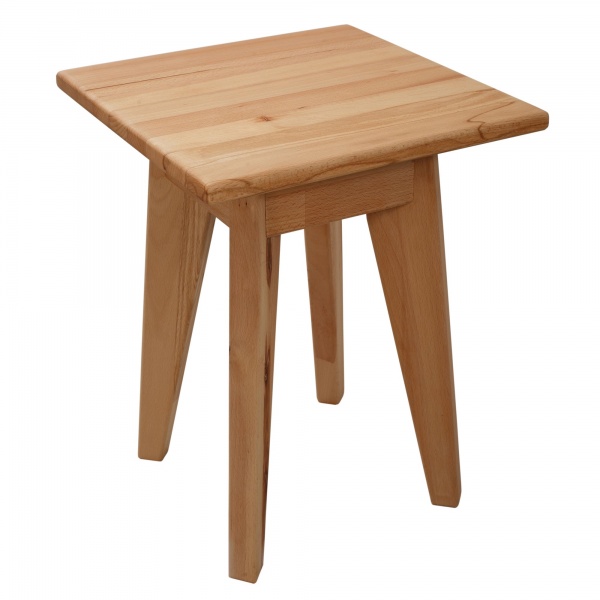 Табурет KROKWOOD HANS из массива бука (350x350x450 мм) натуральный 