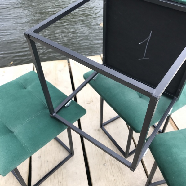 Пуф-трансформер 5 в 1 смарагдовий 