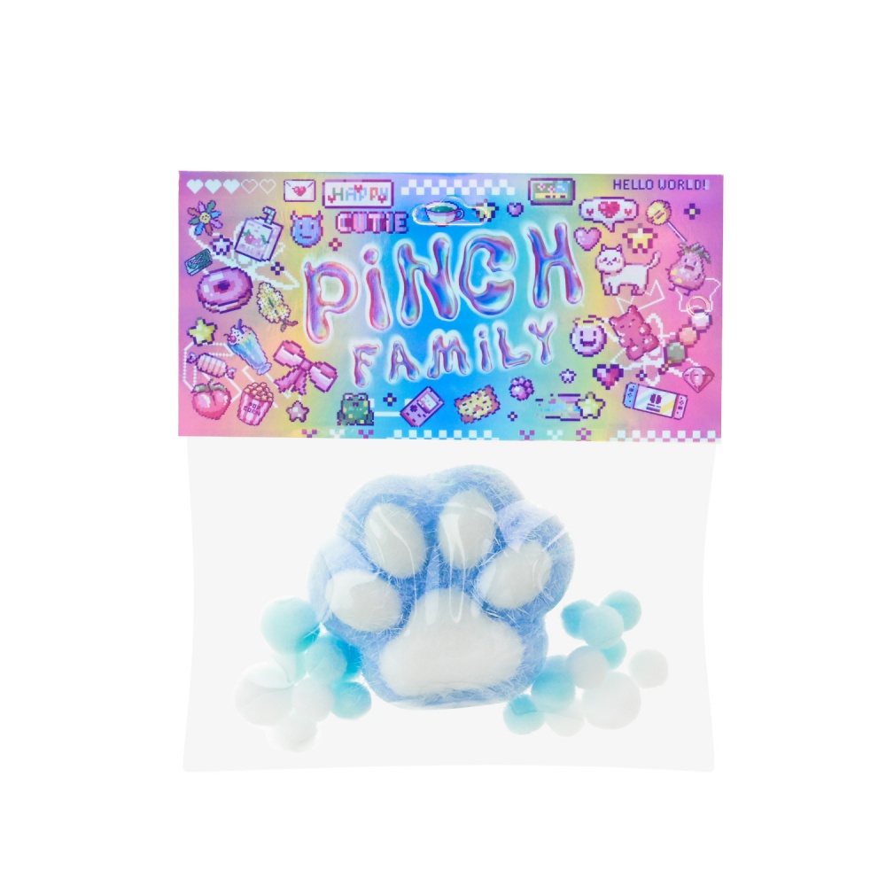 Игрушка-антистресс Shantou сквиш кошачья лапка C7802