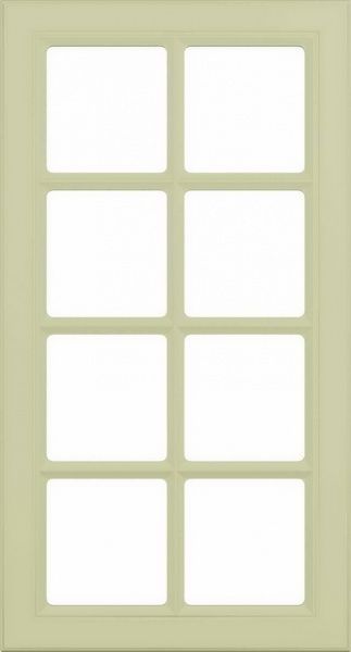 Фасад для кухні Грейд-Плюс Фісташка матова № 300 920х496 ВТ шпрос Санторіно