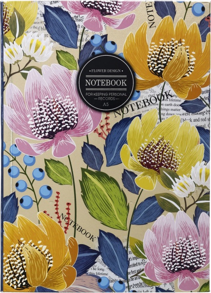 Книга для нотаток А5 80 аркушів 17112-17115