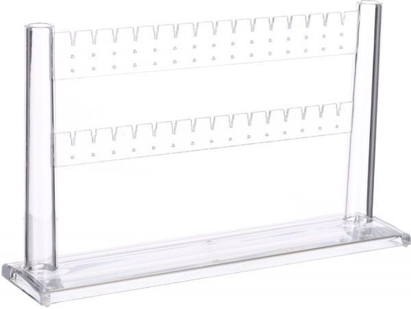 Органайзер настільний 28.3x16.5x17 см прозорий Qiaofeng SF-2197