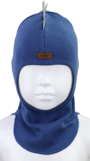 Шапка для хлопчика Beezy Балаклава р.50-52 темно-синій 1705 