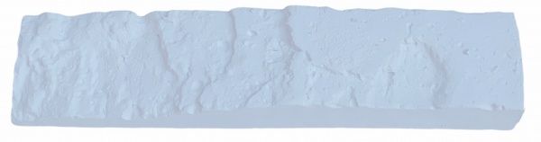 Плитка гипсовая прямая Gipsanit Rustika белая 0,67 кв.м 