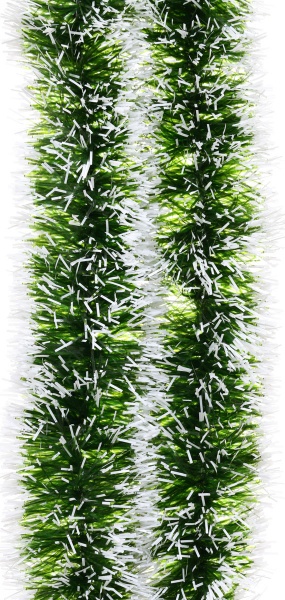 Дождик новогодний элит 7 3 м зеленый/салатовый/белый