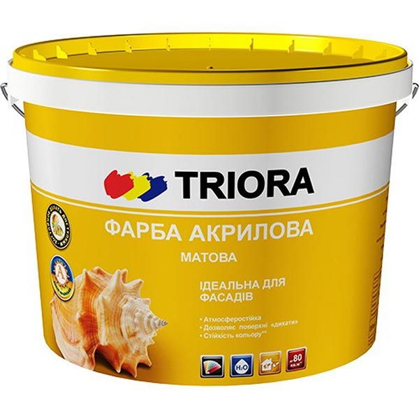 Фарба Triora Фасадна TR 10 л