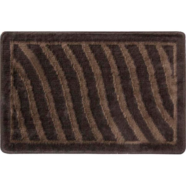 Килимок для ванної кімнати Dariana Хвиля 40х60 сірий