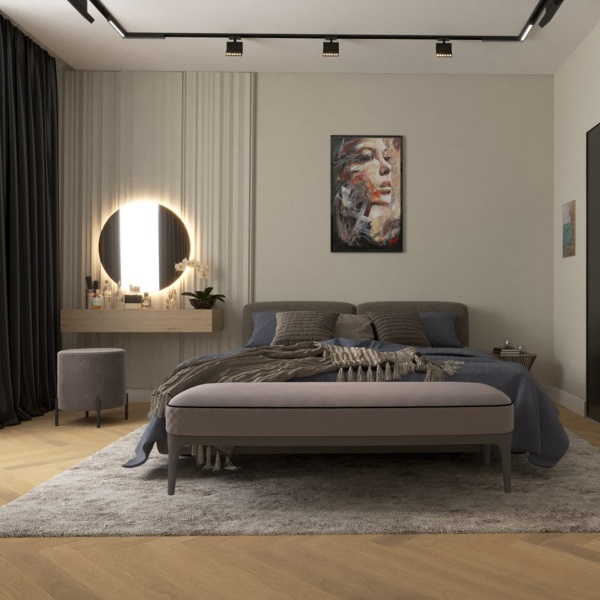 Магнитный трековый прожектор Victoria Lighting 12 Вт 4000 К черный Magnum-S4-231 black 