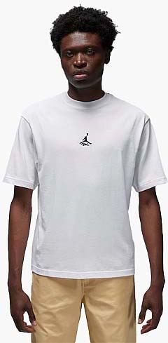 Футболка Nike M J FLT HRTG 85 SS CREW FB7384-100 р.S белый