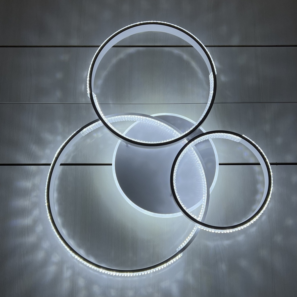 Люстра світлодіодна Luminaria 100 Вт LED-модуль білий AKRILIKA ROUND 100W 4R WHITE