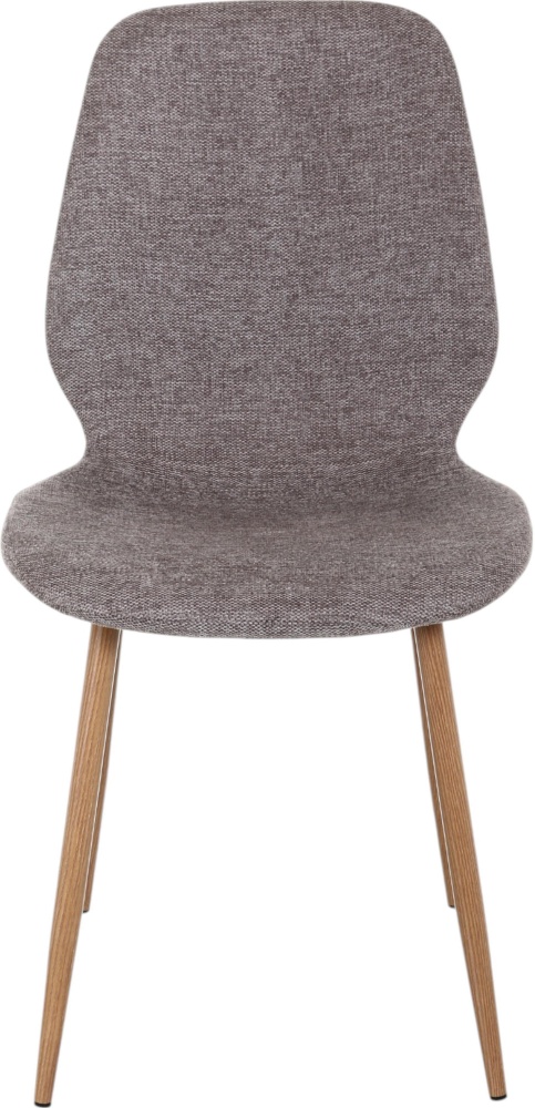 Стілець EIGHT FABB BREGO-34 45х54х87 см коричневий / натуральний