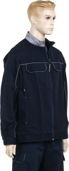 Куртка рабочая Торнадо Фаворит на рост 5/6 р. 60-62 синий с серыми вставками