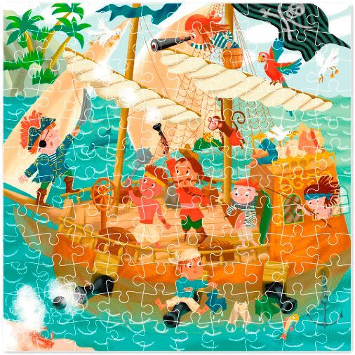 Пазл DoDo Пиратский корабль 300270