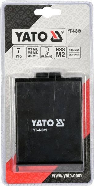 Набор метчиков YATO 7 шт. YT-44849