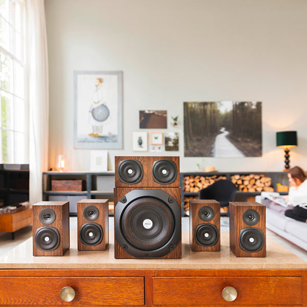 Акустическая система Trust Vigor 21786 5.1 brown 