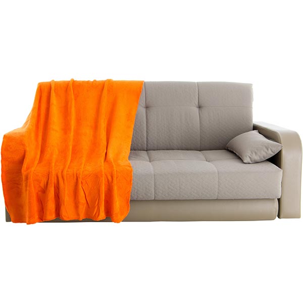 Плед микрофибра Unde Price Радуга оранжевый 125x150 см
