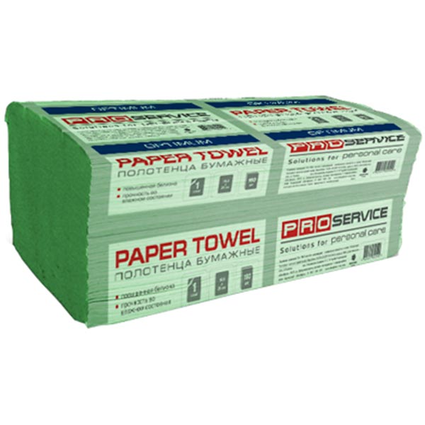 Бумажные полотенца PROservice Optimum однослойная 160 шт.