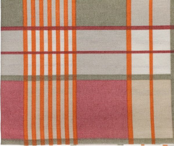 Рушник кухонний Шато клітинка рожева 44x66 см La Nuit різнокольоровий 