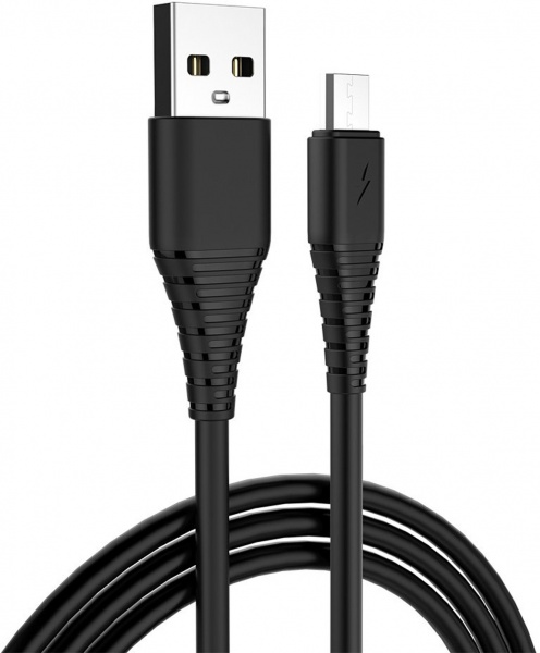 Зарядное устройство ColorWay 1USB Quick Charge 3.0 (18W) черное + cable micro USB CW-CHS013QCM-BK