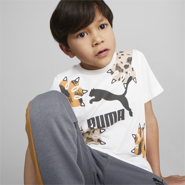 Футболка Puma CLASSICS MATES TEE 67334502 р.116 белый