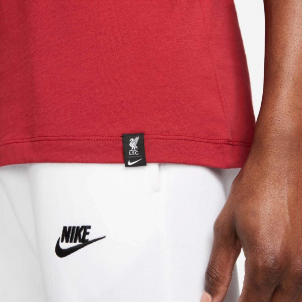 Футболка Nike LFC SWOOSH TEE DJ1361-608 р.L червоний
