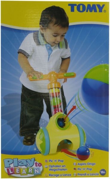 Каталка Tomy с шариками Pic'n'Pop T71161