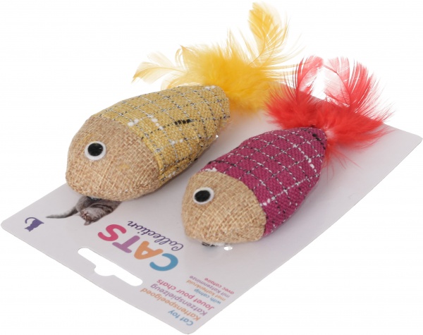 Набір іграшок Koopman для котів 2 шт. різнокольоровий 491003480