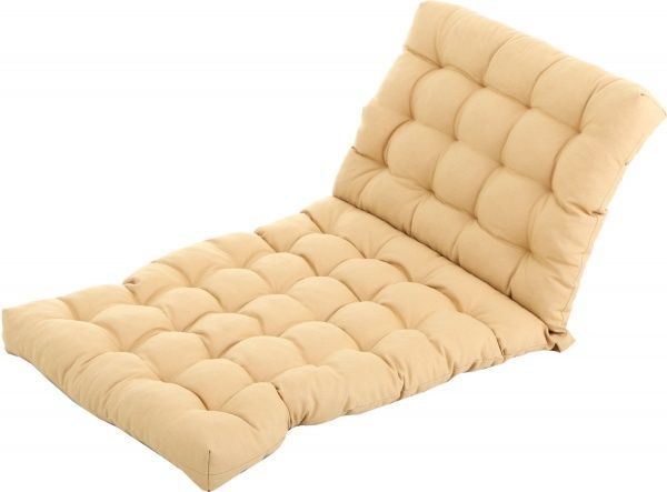 Матрас Bella Vita стеганый бежевый Duk 100х45х10 см