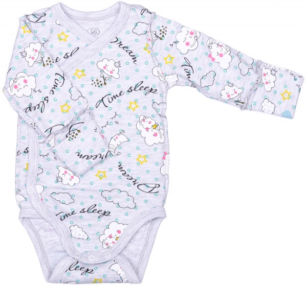 Комбинезон унисекс Фламинго р.56 меланж 433-005 