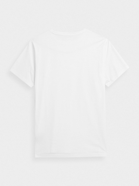 Футболка 4F TSHIRT M0951 4FAW23TTSHM0951-10S р.M білий
