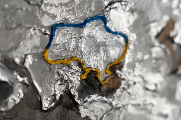 Картина Мировая карта 70x140 см YS-Art 