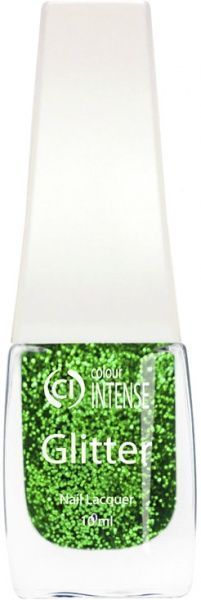 Лак для ногтей Colour Intense Glitter G303 зеленый 10 мл 
