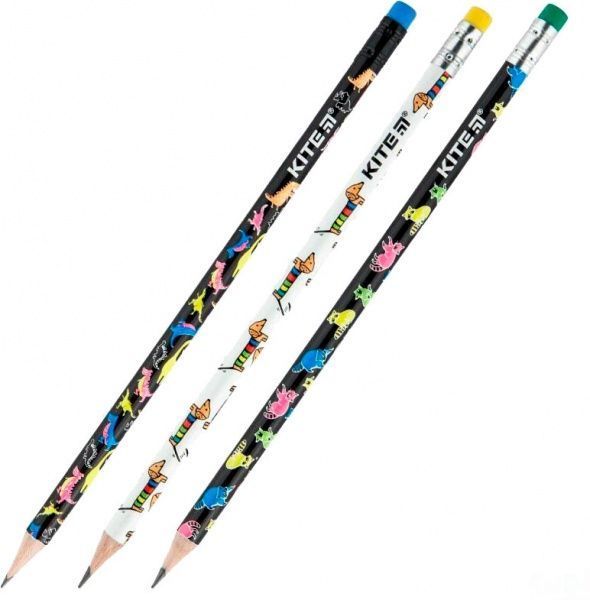 Карандаш графитный Pets в ассортименте KITE
