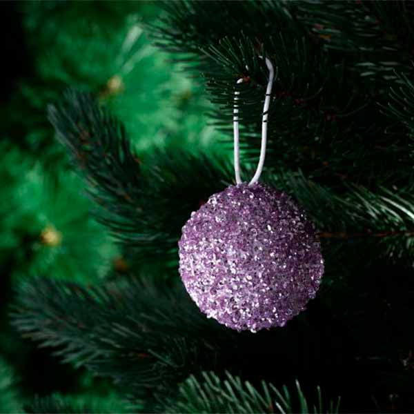 Шарик новогодний 0888 100 мм