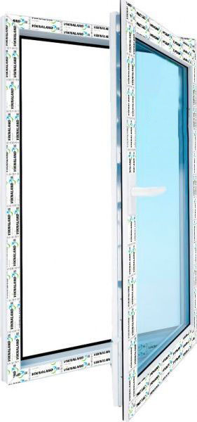 Окно поворотно-откидное VIKNALAND В 58 500x1000 мм правое 