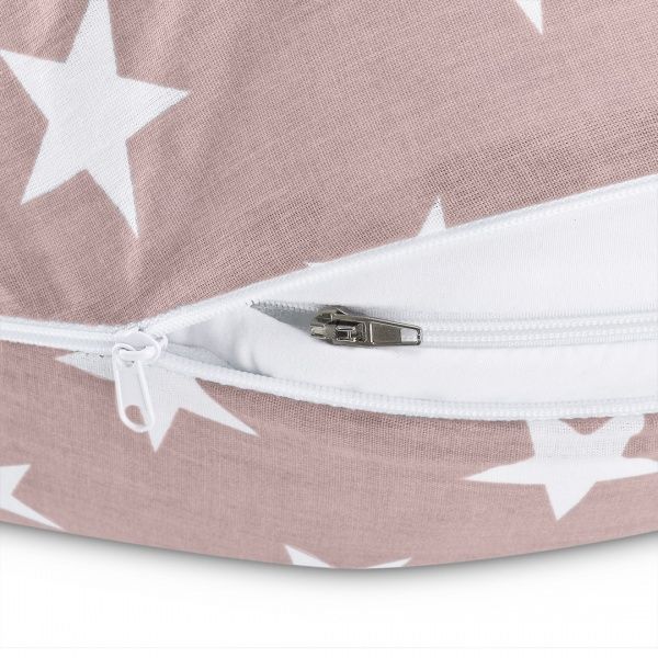 Подушка для беременных Стандарт Звезда 35х200 см Пудра IDEIA