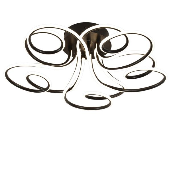 Люстра світлодіодна Victoria Lighting з пультом д/к 215 Вт коричневий Mimosa/PL5 coffee 