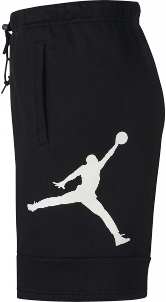 Шорти Jordan J JUMPMAN AIR FLC SHORT CK6707-010 р. 2XL чорний