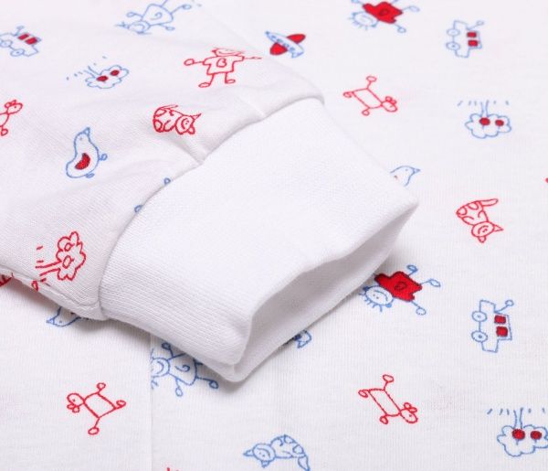 Комбинезон для девочки Фламинго ассортимент р.80 белый 