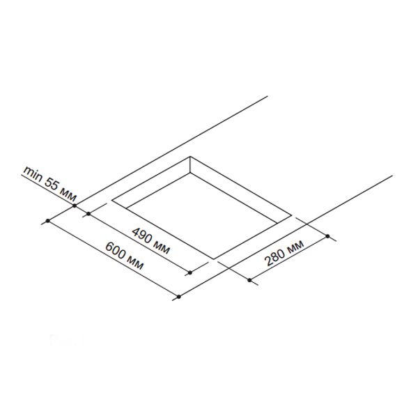 Варочная поверхность газовая Pyramida PFS 320 IX/R