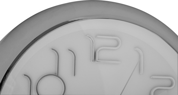 Часы настенные Tuner (XYX 10007S) 30,5x30,5x4,1 см серебряный