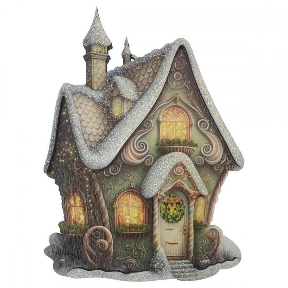 Підвіска MIS LT Хатинка замок 10 см в асортименті